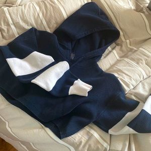 Navy blue SWEATER crop top IN PERFECT CONDITION